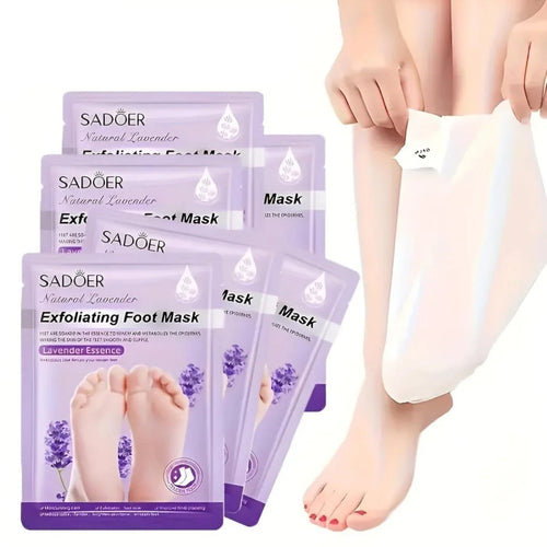 SeoulSkin Glycolic Acid Foot Peeling Mask (1 Pair), Korean Peeling & Exfoliating | Deep Exfoliation with Glycolic Acid, Removes Dead Skin, Cruelty-Free, Foot Peel Off Mask
