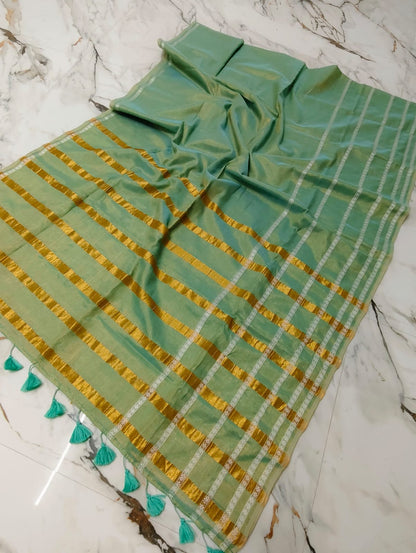 Soft Tissue Mul cotton Saree